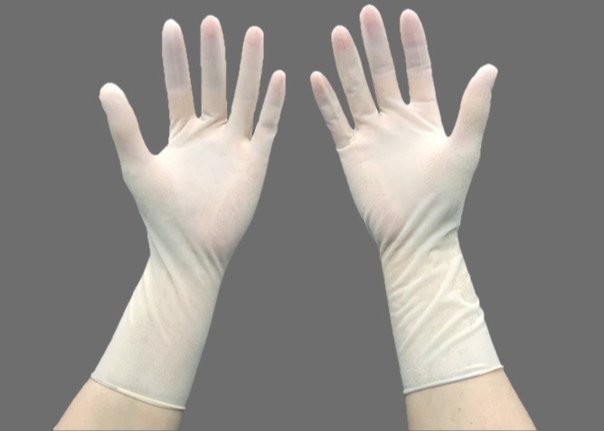 China Latex Rubber Disposable Hand Gloves EN 13795 Medical Surgical For Surgery Examtation wholesale