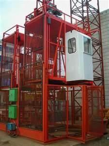 China passengers building construction rack pinion elevator 2tons lifting equipment wholesale