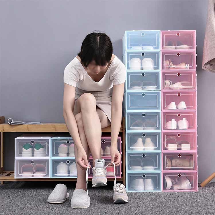 China Transparent Shoe Box Organizer wholesale