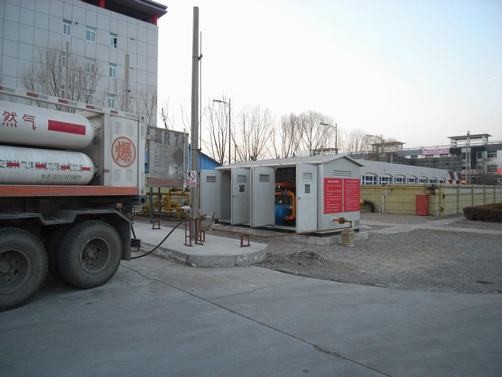 China High Pressure Natural Gas Regulator , Industrial CNG Pressure Reducing Unit wholesale