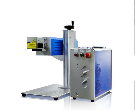 China Leather CO2 Laser Marking Machine / Glass Bottle Fiber Laser Marking System wholesale