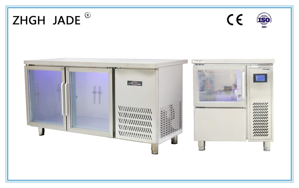 China Blue Light Stainless Steel Refrigerator R404A Refrigerant 2 - 8℃ 430W wholesale