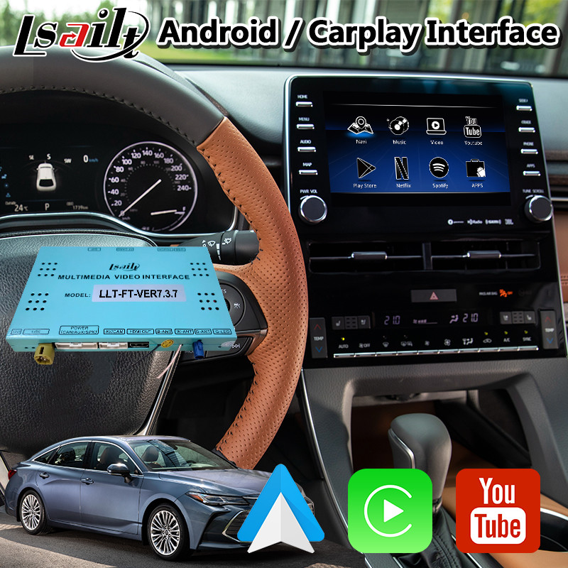 China Avalon Car Navigation Box , Android Carplay Video Interface Box for Toyota Touch3 System with Youtube wholesale