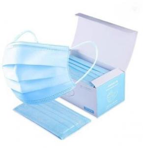 China 3 Ply Disposable Medical Mask Non Woven Fabric Material For Adults wholesale