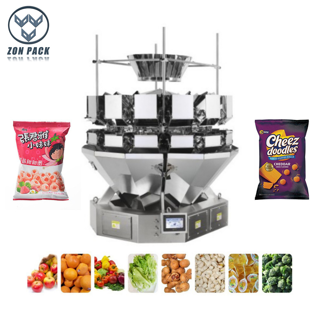 China Big Target Weight Multihead Weighers For Salad Vegetables wholesale