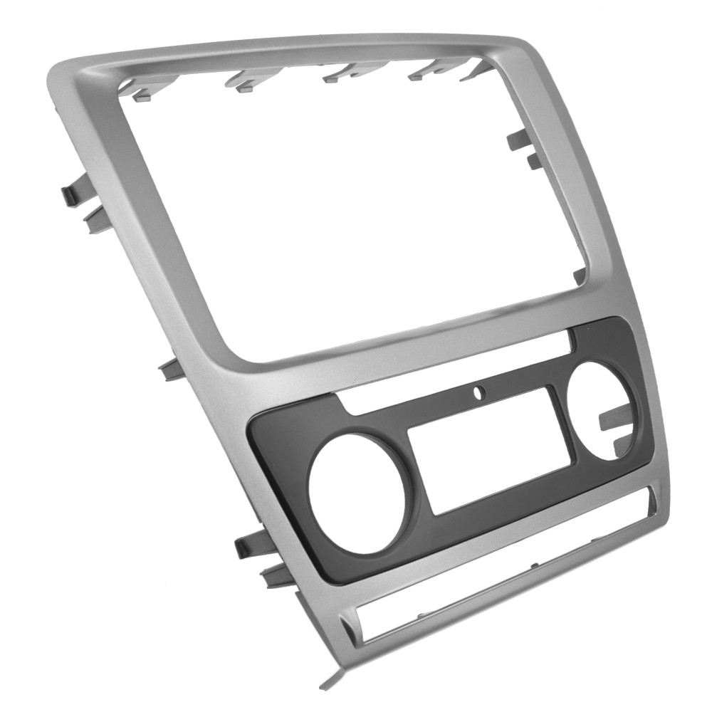 China DVD Stereo Frame Mounting Panel Dash For Skoda Octavia Auto AC 2010-2013 wholesale
