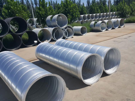 China Agriculture irrigation culvert pipe corrugated metal pipe for sale corrugated pipe wholesale
