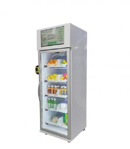 China Egg Milk Vegetable Smart Fridge Vending Machine With Open Fridge Door wholesale
