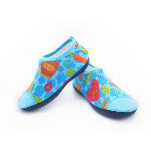 China Lightweight Childrens Aqua Shoes Anti - Slip Waterproof Footwear For Swimming wholesale