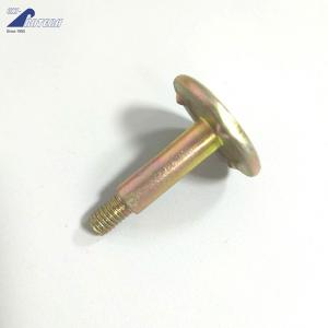 China Customized yellow zinc plated round head bolt non standard wholesale