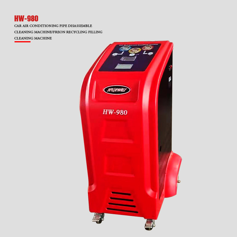 China Gas Purge Model 980 Portable AC Recovery Machine 450g/Min CE wholesale