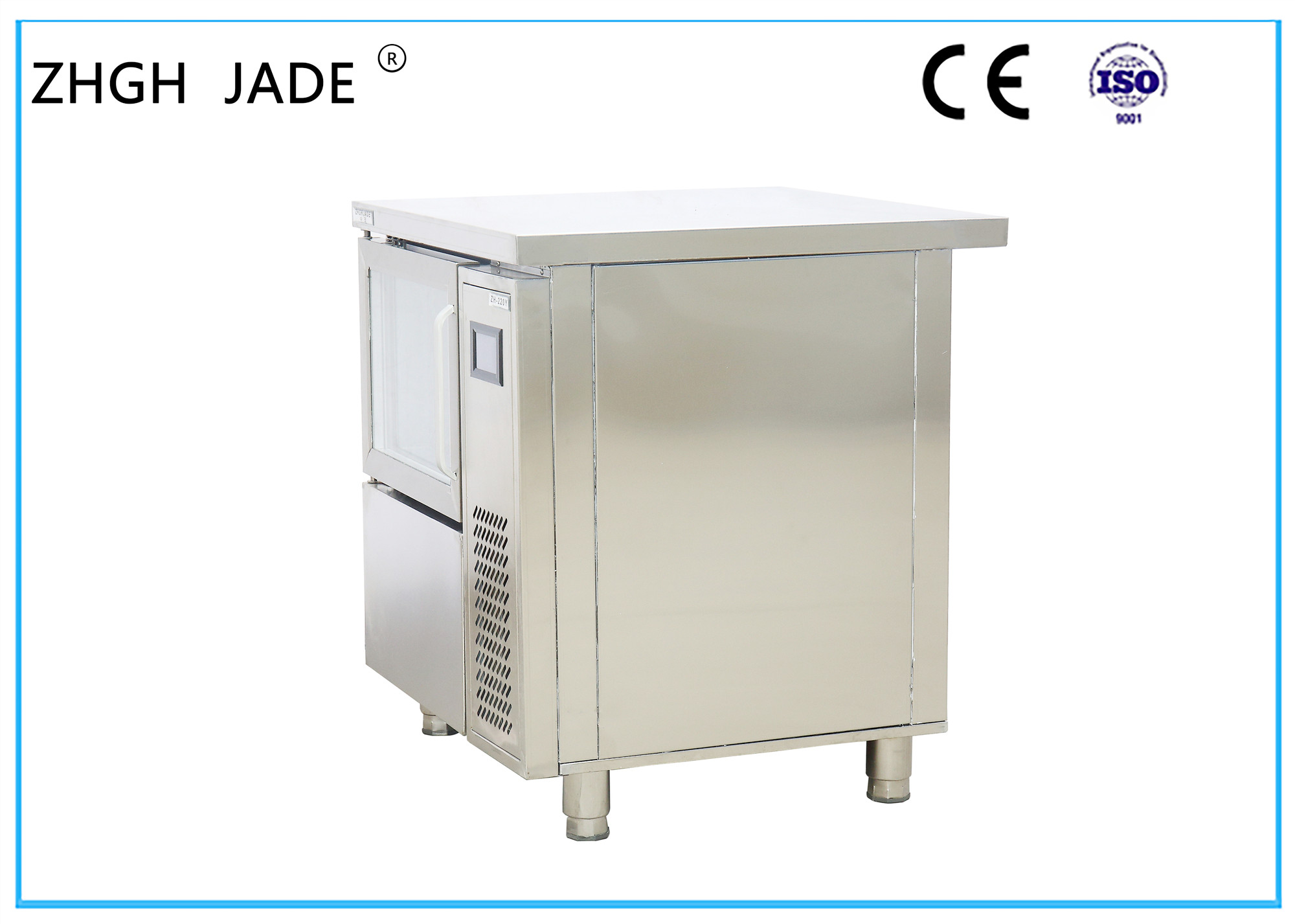 China Water Cooling Bar Ice Cube Maker , SS 304 Ice Production Machine Small Size wholesale