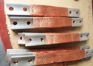 China Big Current Copper Braid Flexible Connector For Busw , Customized Size wholesale