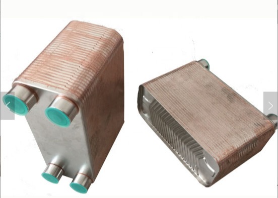 China Stainless steel Brazed plate heat exchanger Working temperature range  -196°C~+200°C wholesale