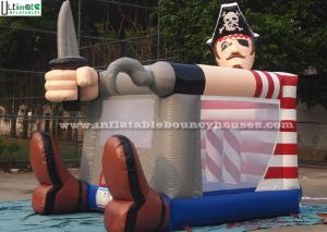 China Fire Retardant Toddler Inflatable Bouncing Castle Of Pirate Jack Theme wholesale