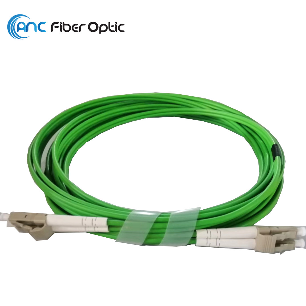 China LC SC Duplex 3M OM5 Optical Fiber Jumper 100 Gigabit Multimode wholesale