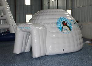 China Mini Inflatable Igloo Tent / Blow Up Igloo Tent Playhouse For Rental wholesale