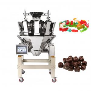 China Automatic 300g 500g 10 Head Weigher For Chips Snacks Candy wholesale