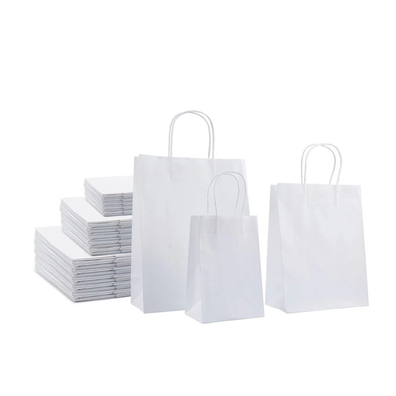 Buy cheap White Basics Kraft Paper Bags for applying to different Scene from wholesalers