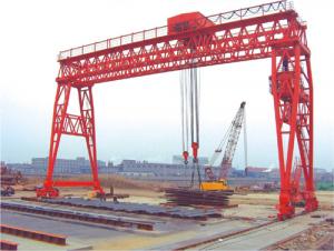 China QM70T- 30M - 22M Truss Girder Stockyards Gantry Crane wholesale