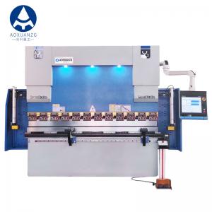 China 2500MM 100T Hydraulic CNC Metal Plate Folding Machine 6+1 Axis wholesale