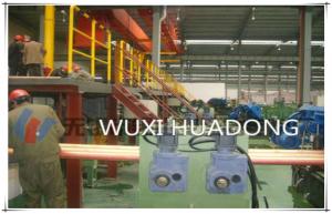 China Water Cooler Continuous Casting Machine Horizontal For Bronze Pipes wholesale