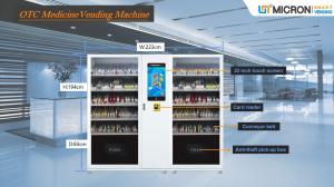 China Touch Screen Pharmacy medicine Vending Machine Large Capacity Drug Vending Machine With Smart System wholesale