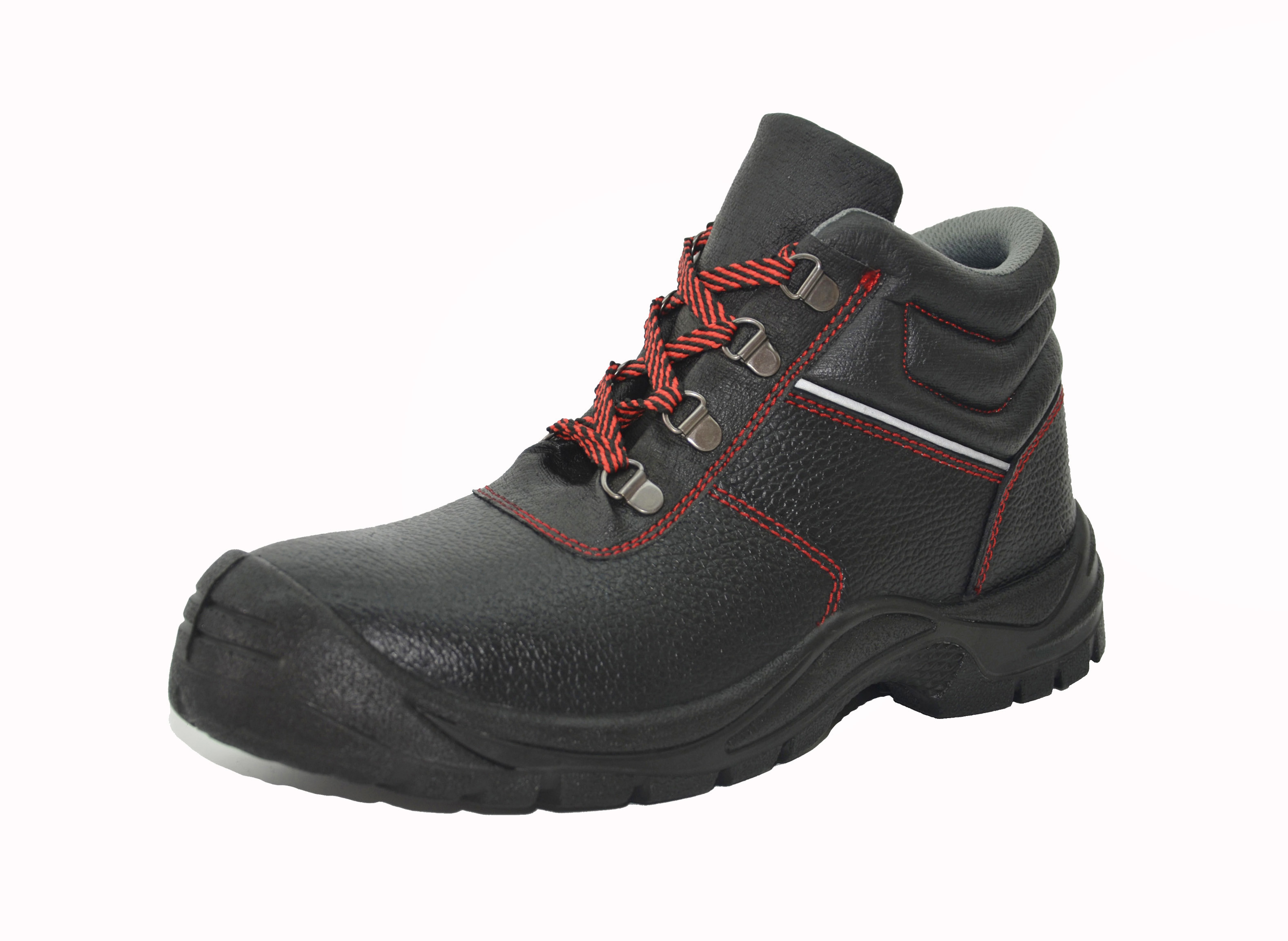 China Impact - Proof Genuine Leather Work Shoes PU Outsole Acid And Alkali Resistance wholesale