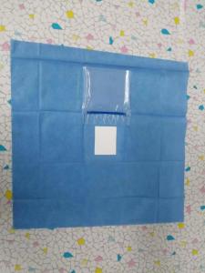 China Eye Disposable Surgical Sterile Drape SMS 80*80cm CE Certificate wholesale