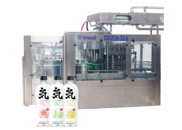 China Neck Hanging PET Bottled Carbonated Bottle Filler With High Fiiling Precision wholesale