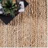 Buy cheap handmade 30m 8mm Thickness Flat Natural Woven Sisal Carpet from wholesalers