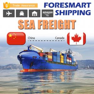 China Global Logistics 40FT FCL Container Shipping From China To Canada wholesale