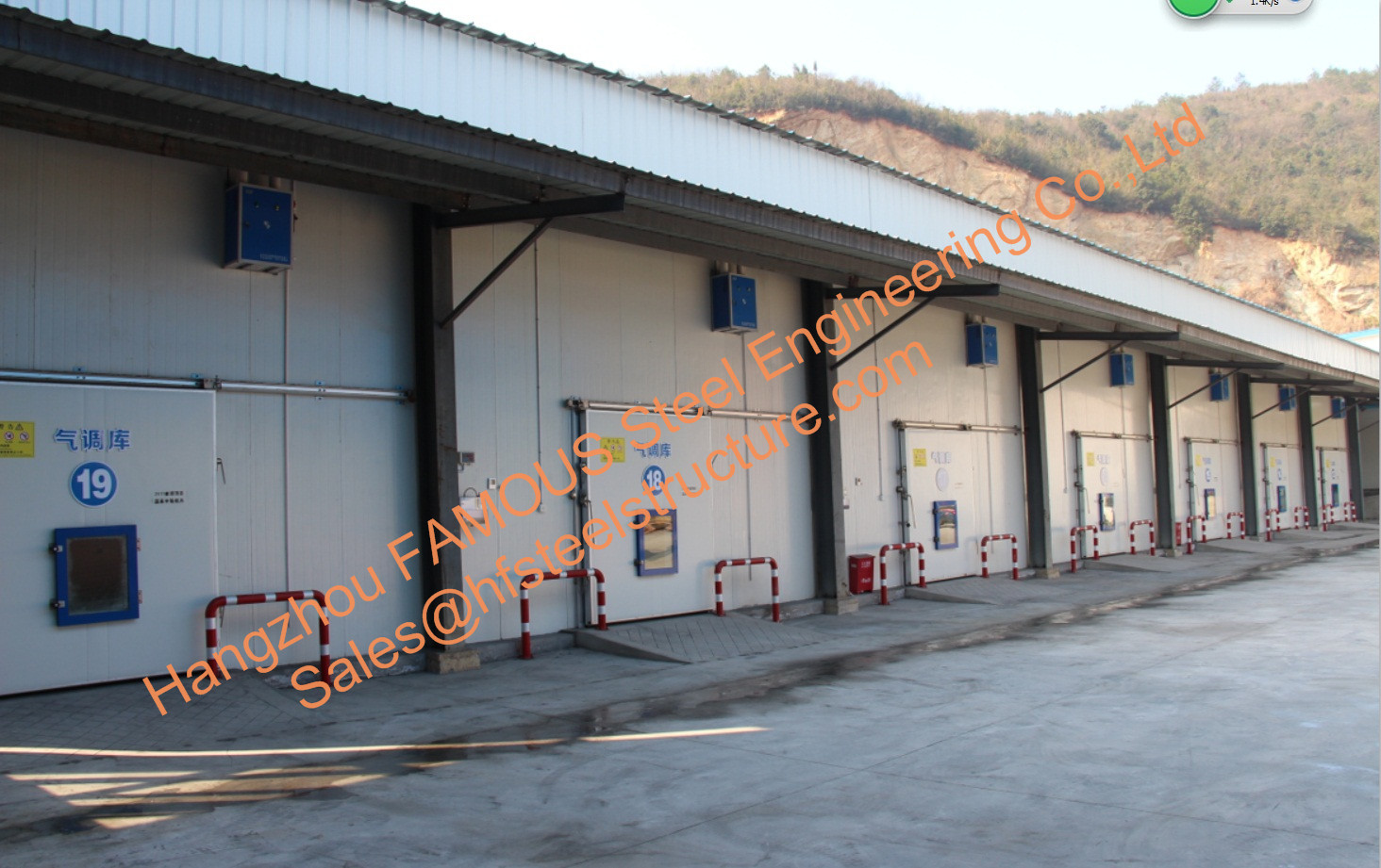 China Restaurant commercial customized easy to install cold room for fruit/ vegetables wholesale