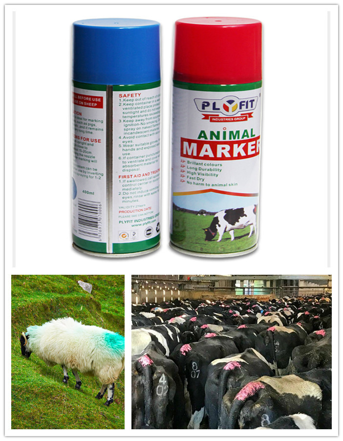 China OEM 400ml Animal Marking Paint Pig Farm Equipment Animal Marking wholesale