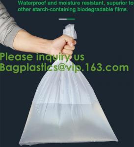 China Corn Starch Bag Compostable Biodegradable Plastic Bags Corn Starch Based Biodegradable Bag Plastic wholesale