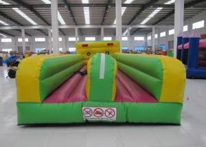 China High Durability Inflatable Bungee Run , Funny Inflatable Bungee Trampoline 10.6 X 3.3 X 2.4m wholesale