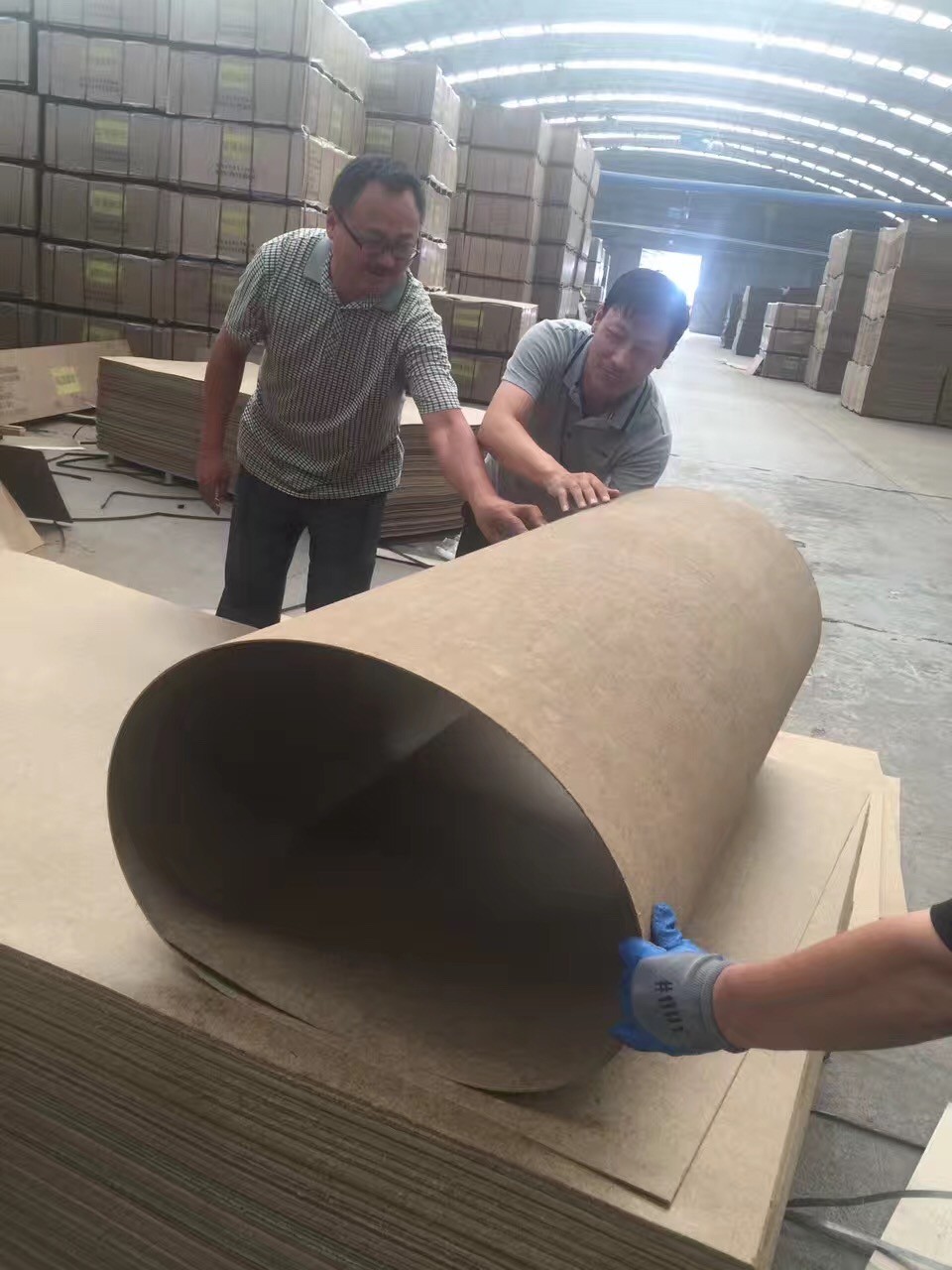 China China ACEALL Standard Tempered Textured Meshed Plain Eucaboard Hardboard Masonite Panel wholesale