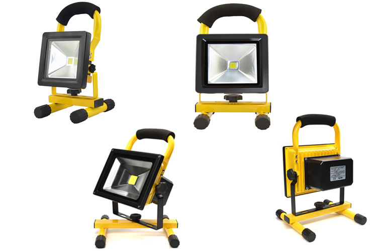 China Waterproof Ip65 Rechargeable Led Flood Lights Portable 10w 20w 30w 50w wholesale