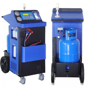 China R134a Recovery Recycling Recharge AC Flush Machine With LCD Monitor wholesale