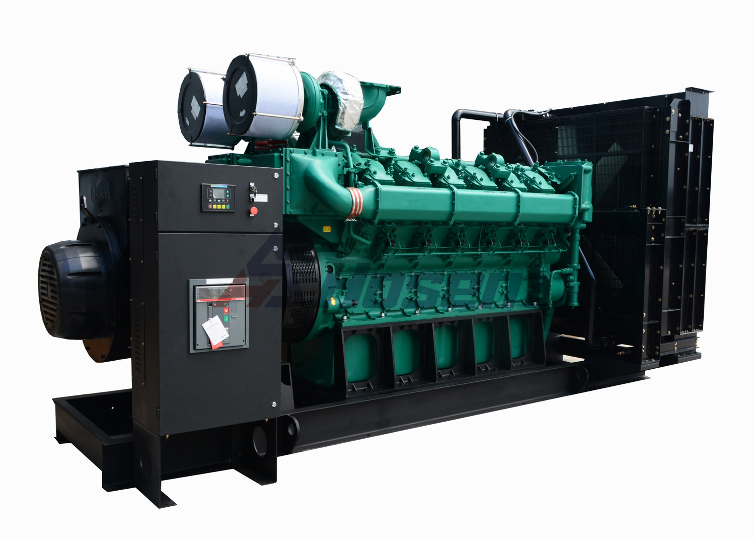 China Brushless Alternator 1500kVA Yuchai Diesel Generator Set wholesale