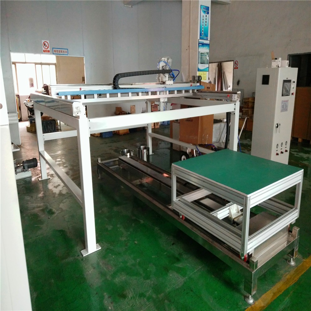 China PLC Control Automatic Powder Coating Machine Four Axis 4KW Fast Peed wholesale