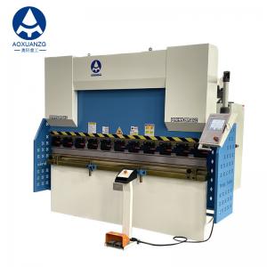 China 125T2500MM Hydraulic Bending Machine CNC Press Brakes With TP10S Single 220V Motor wholesale