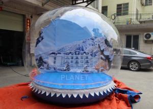 China Outdoor 3m Inflatable Human Size Snow Globe For Promotion wholesale