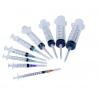 Buy cheap OEM Disposable Medical Syringe Plastic Luer Lock Syringe With Needle from wholesalers