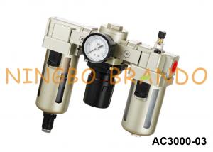 China SMC Type FRL 3/8'' AC3000-03 Air Filter Regulator Lubricator Combo wholesale