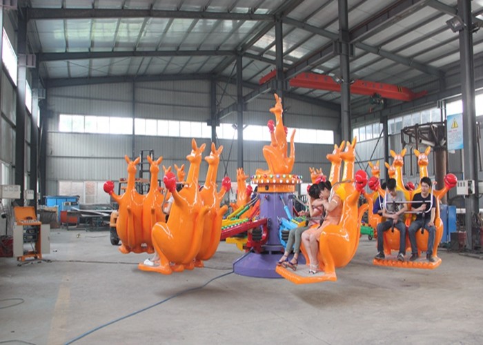 China 16 Seats Fun Carnival Rides , Kangaroo Jump Ride With Iron And FRP Material wholesale