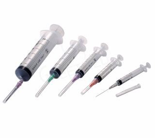 China Medical 60ml Plastic Slip Lock Syringe EO Sterilization With Needle wholesale