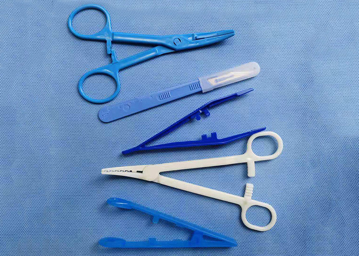 China Medical Plastic Surgical Disposable Forceps Sterile disposable ring forceps wholesale