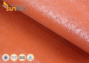 China 1.7mm Heavy Fire Protection Silicone Coated Fiberglass Fabric Material Heat Insulation Covers wholesale