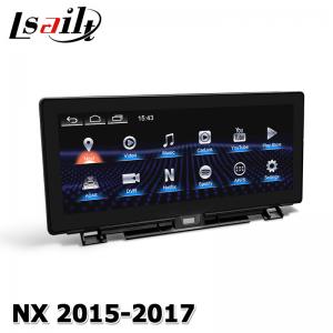China Lexus NX200t Car Touch Screen Hexa Processor 10.25" Android Auto Wireless Carplay wholesale